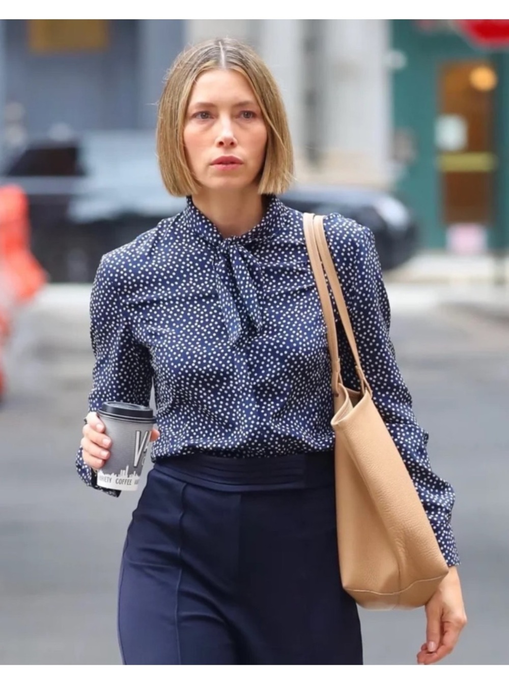 Tory Burch Tan Perry Tote - Picture 9 of 10